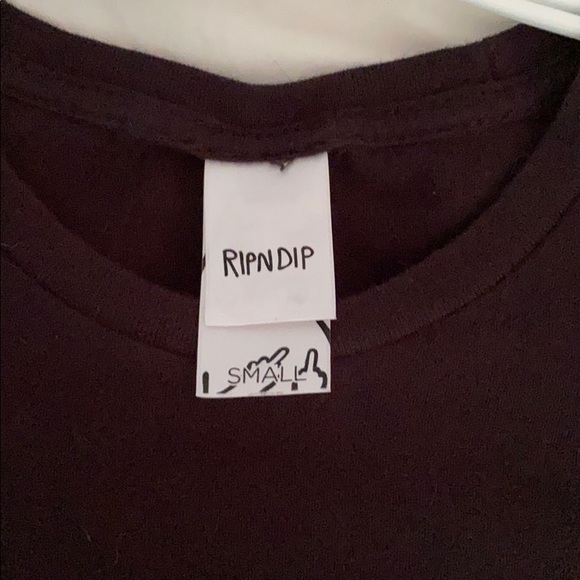 Black RIPNDIP T-shirt - Picture 3 of 3